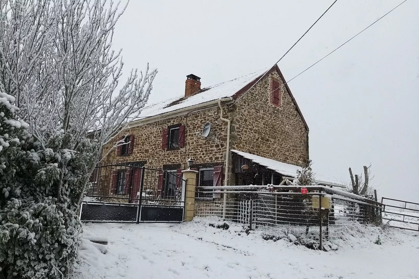 La Ferme Ranciat-Exterieur winter