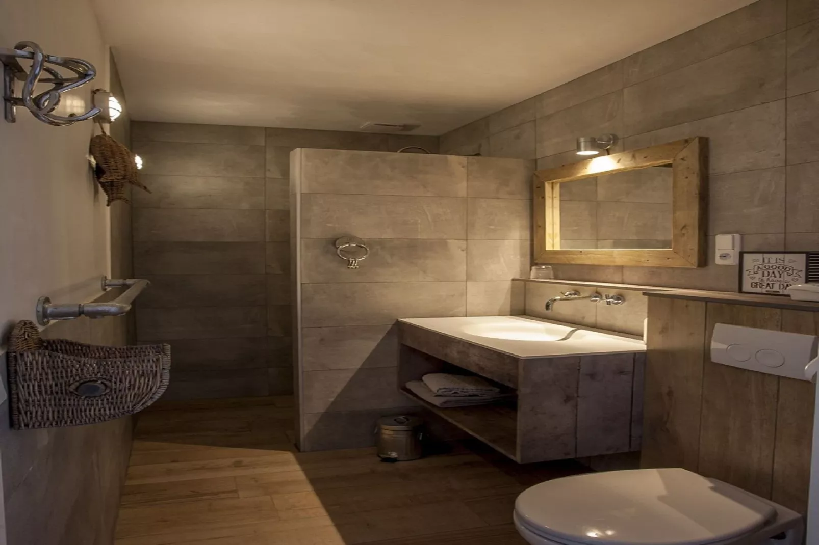 Vakantiehuis De Vlonder-Badkamer