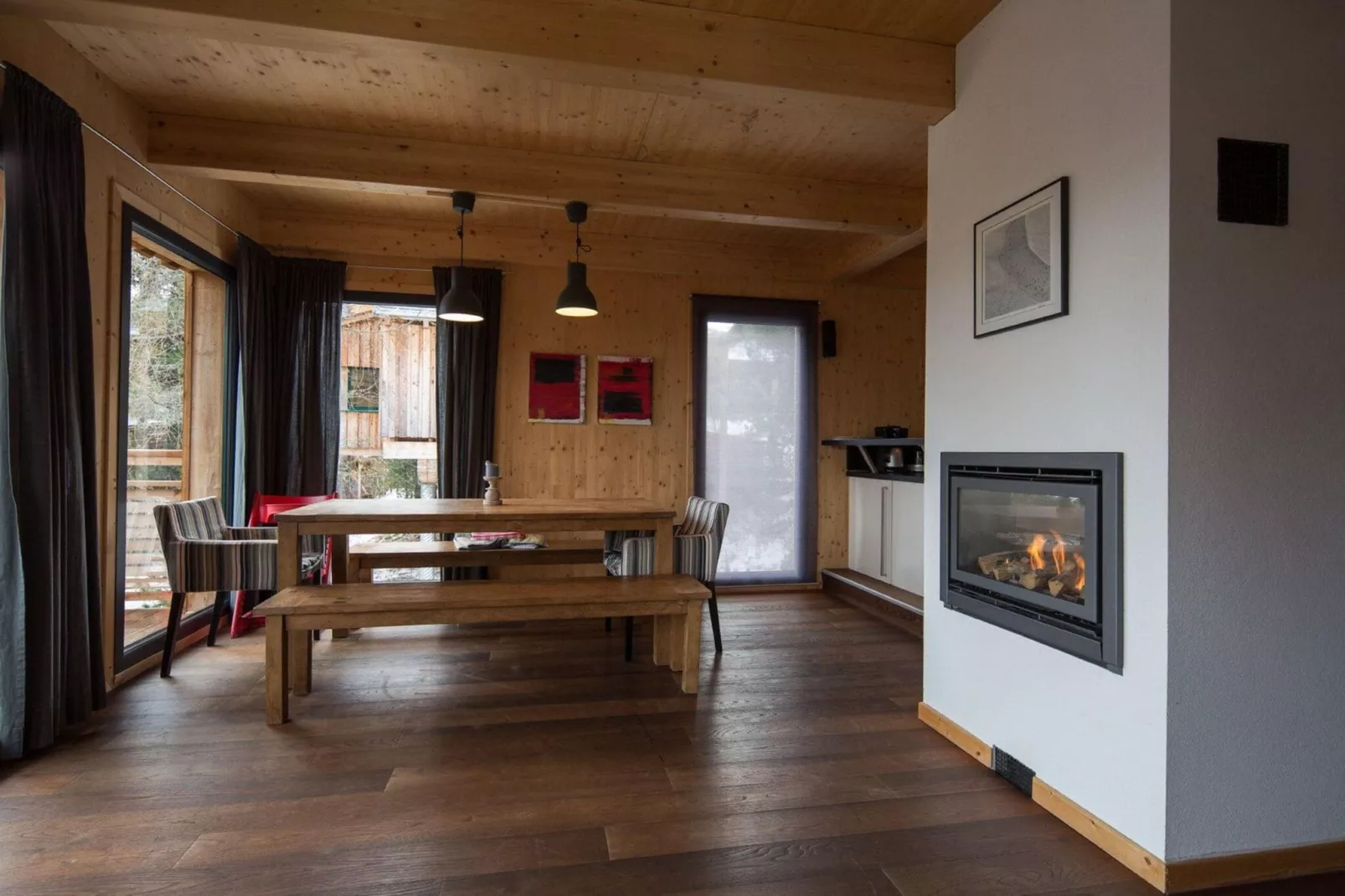 Holiday resort Alpenpark Turracher Höhe, Turracher Höhe-Haus A-Eetkamer