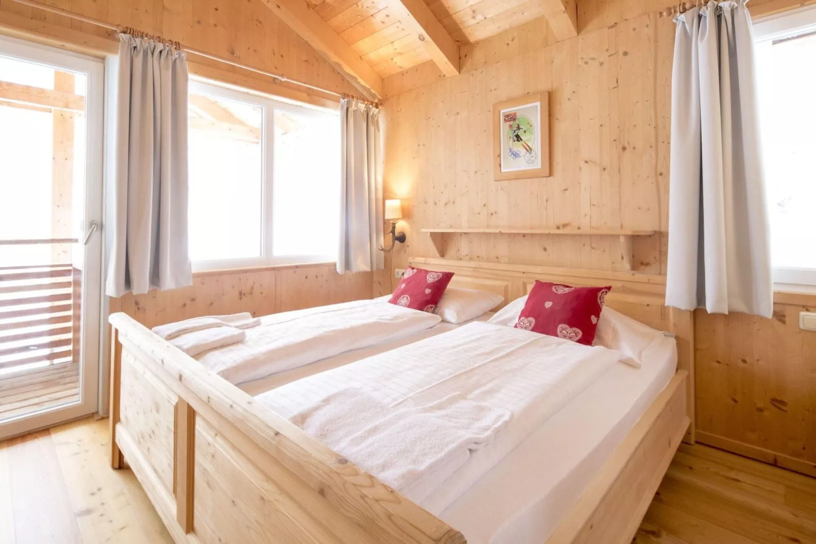 Holiday resort Alpenpark Turracher Höhe, Turracher Höhe-Haus A-Slaapkamer