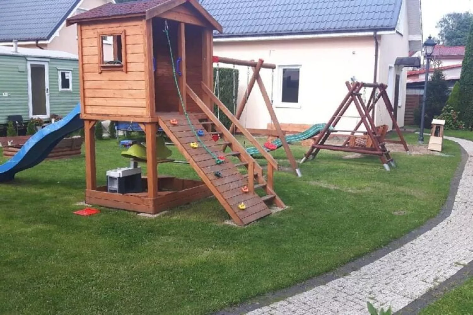 Domki wypoczynkowe Niechorze-Tuinen zomer
