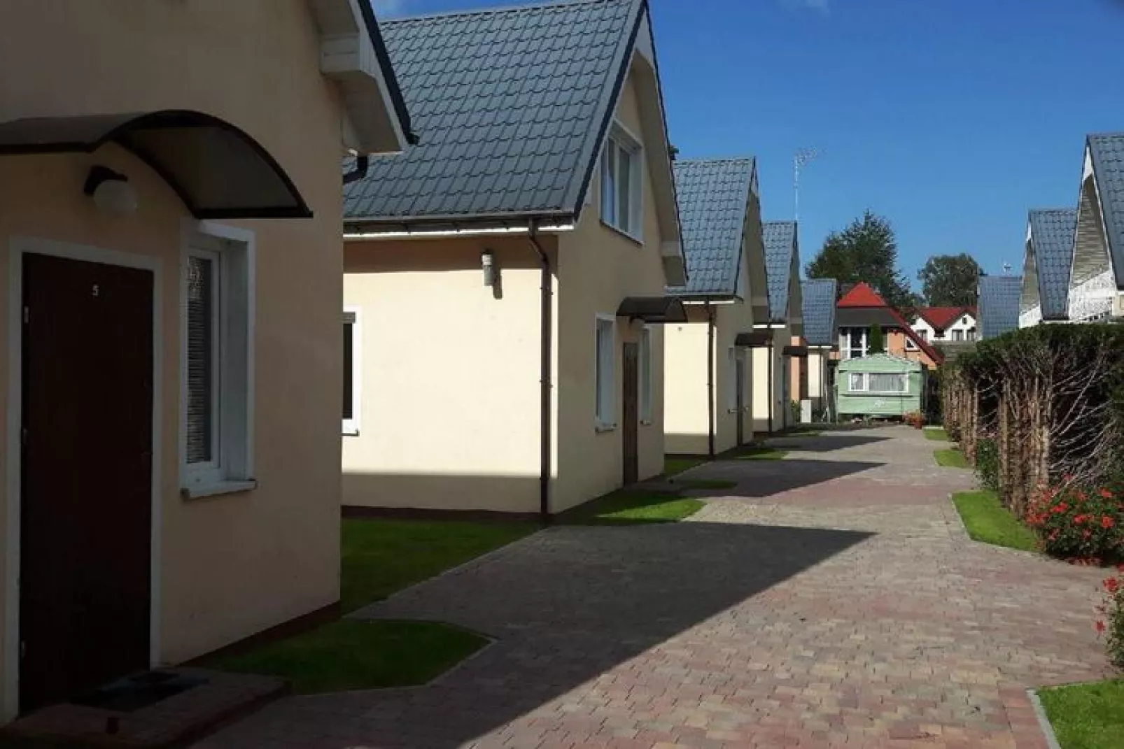 Domki wypoczynkowe Niechorze-Buitenkant zomer