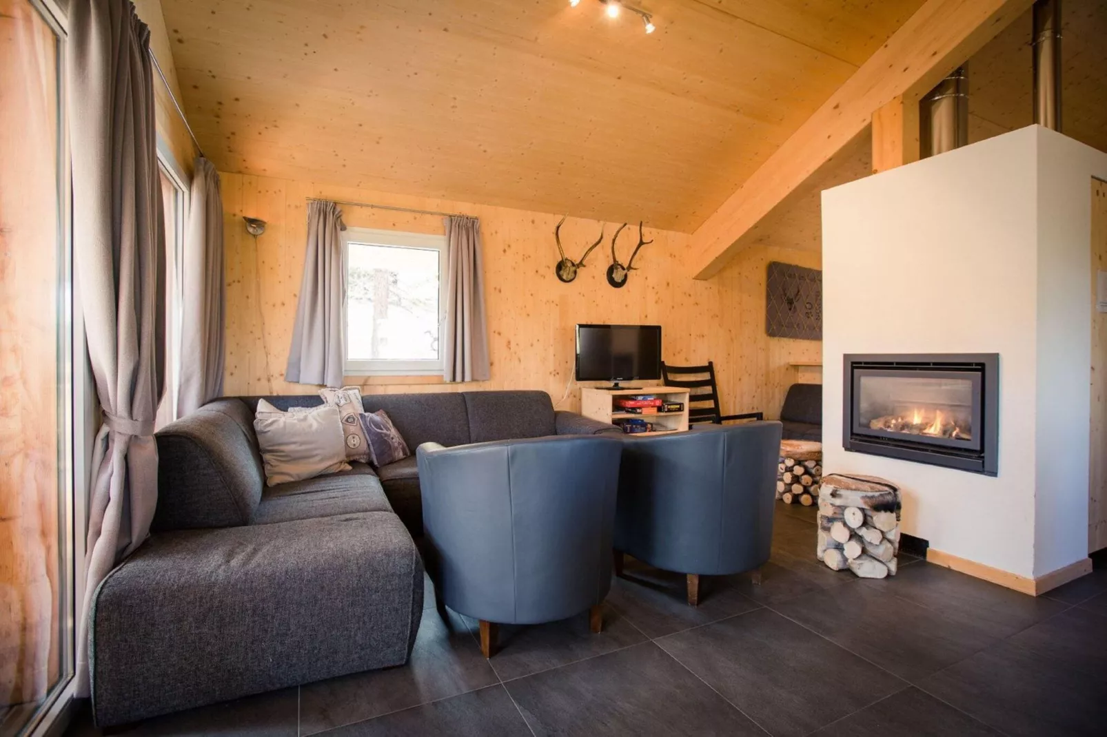 Alpenpark Turrach Chalets 1-Woonkamer