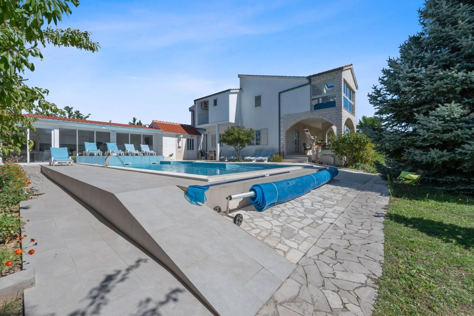 Villa Almas holiday house-Zwembad