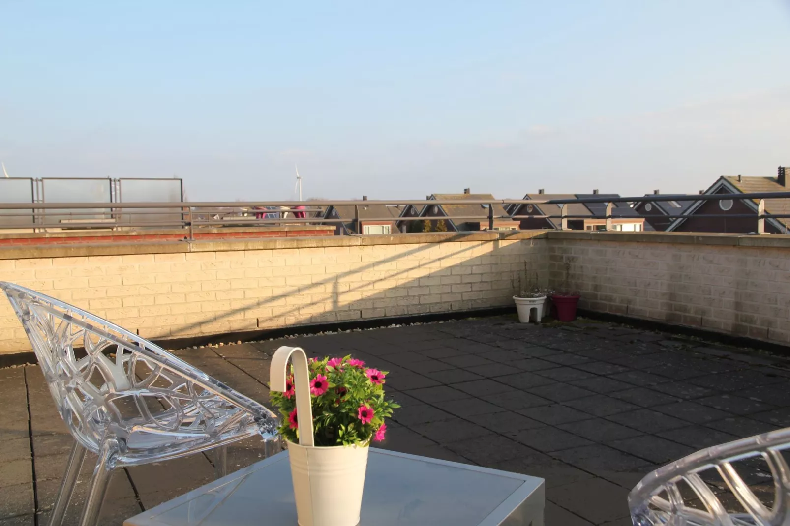 Alkmaar aan het water-Terrasbalkon