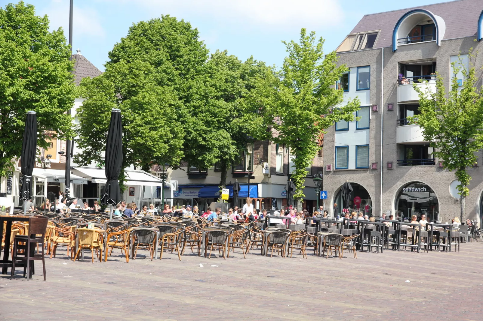 Alkmaar aan het water-Gebieden zomer 5km