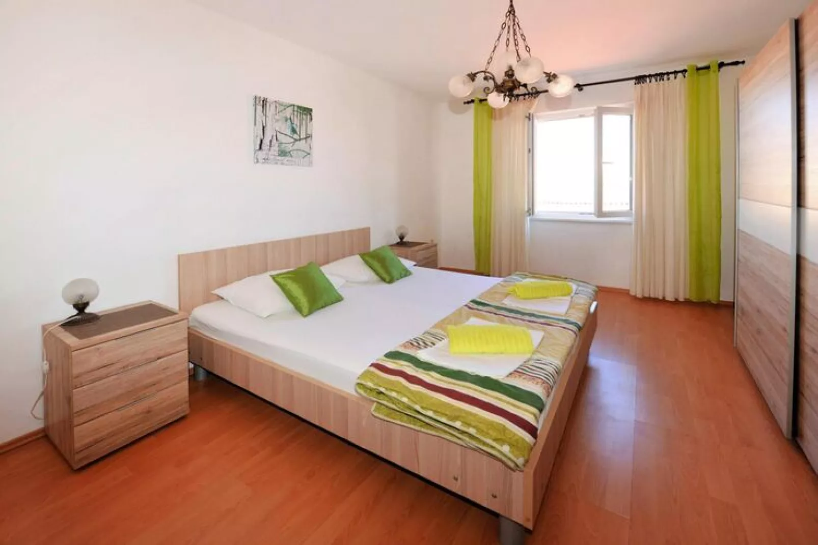 Apartments Lidija PagA5 ca 50 qm-Slaapkamer