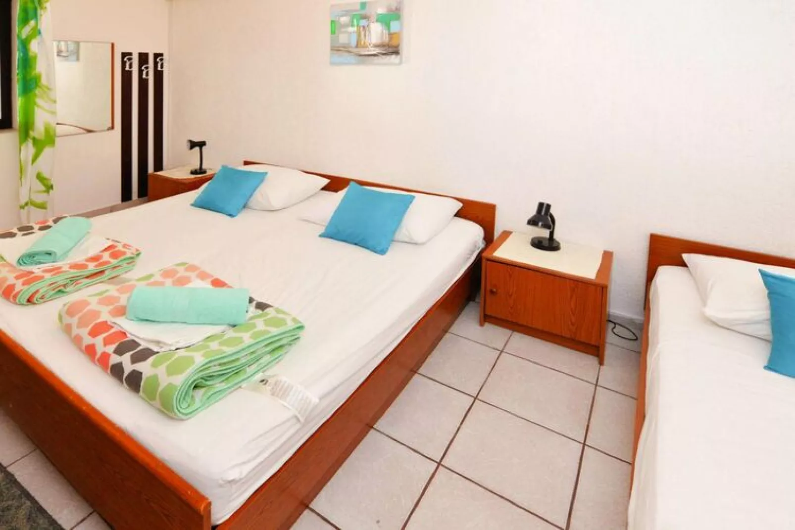 Apartments Lidija PagApartment A3 ca 25 qm für 3 Pers-Slaapkamer