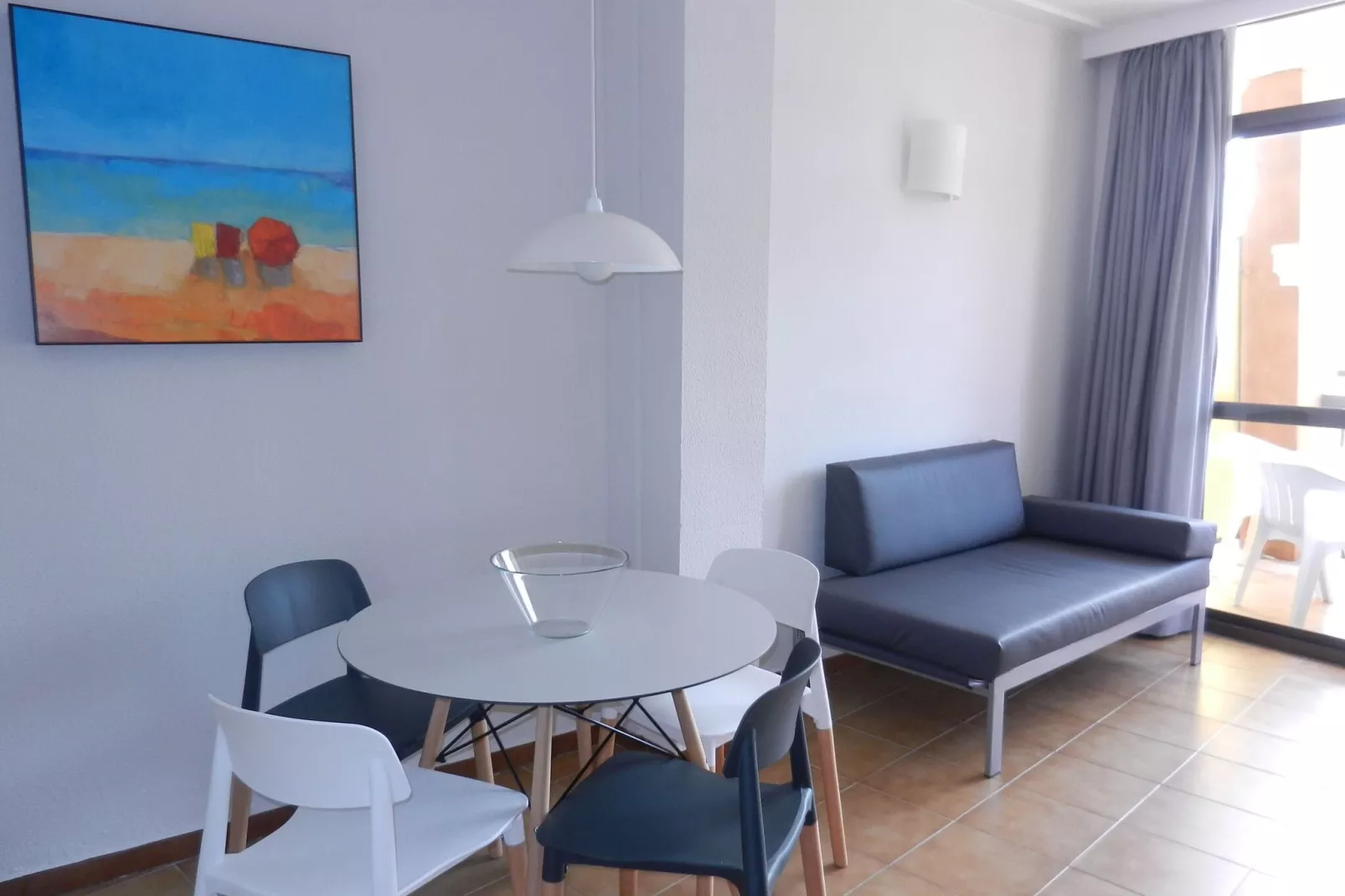 Aparthotel Tossa Park - Apartment-Woonkamer