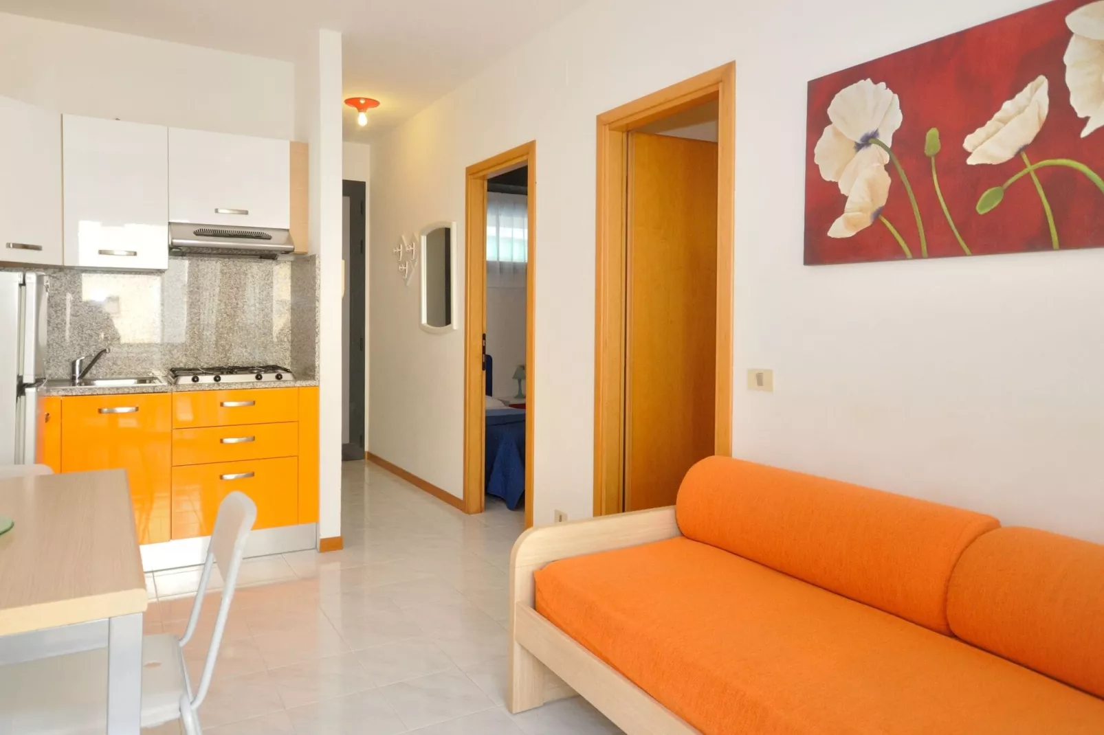 Residence Luxor Bibione SpiaggiaC / 41-Woonkamer