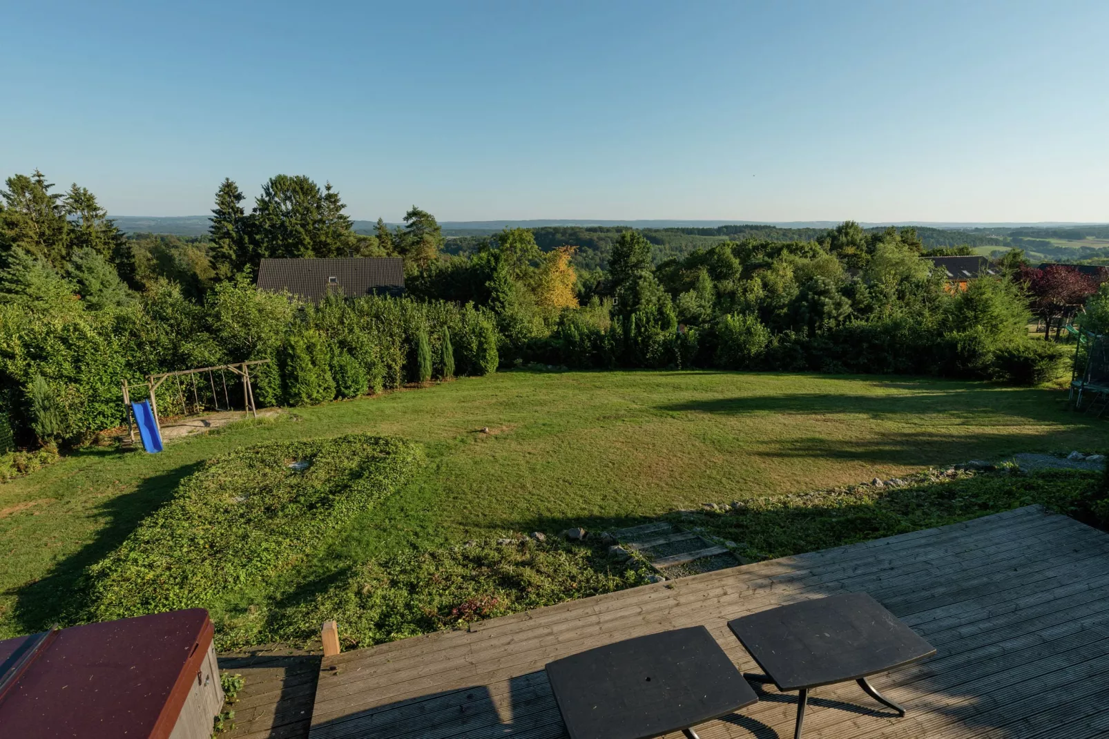 Chalet Durbuy XL-Uitzicht zomer