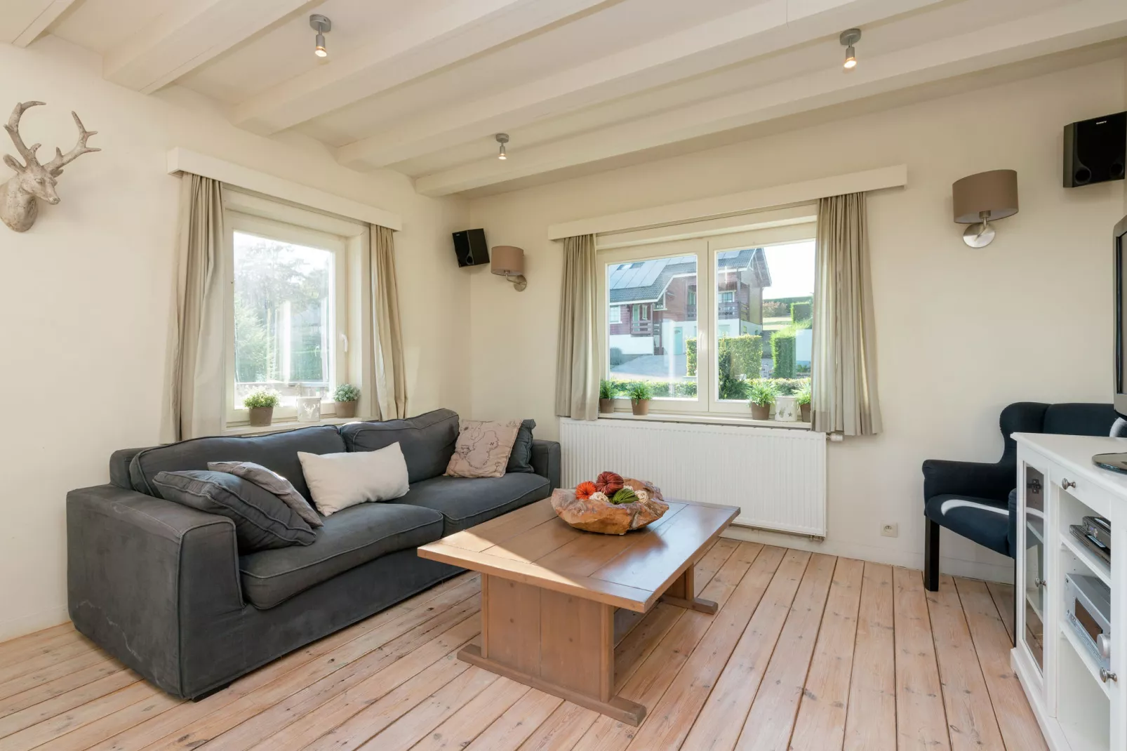 Chalet Durbuy XL-Woonkamer