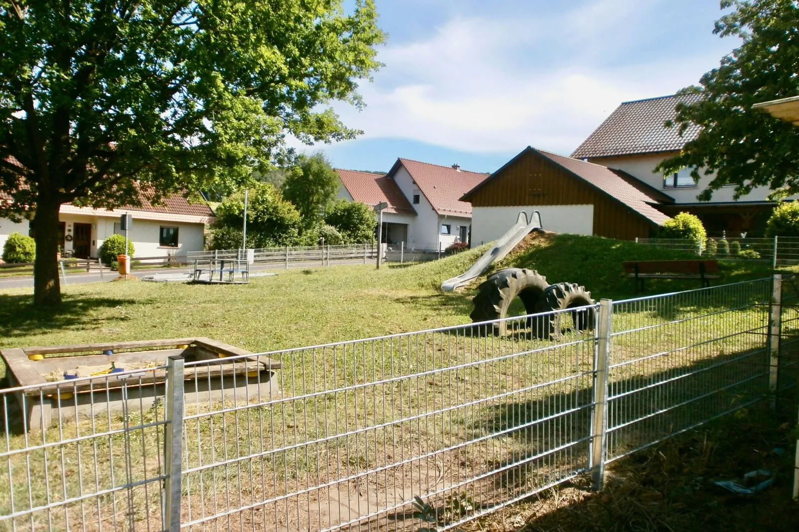 Ferienwohnung Hammelburg-Gebieden zomer 1km