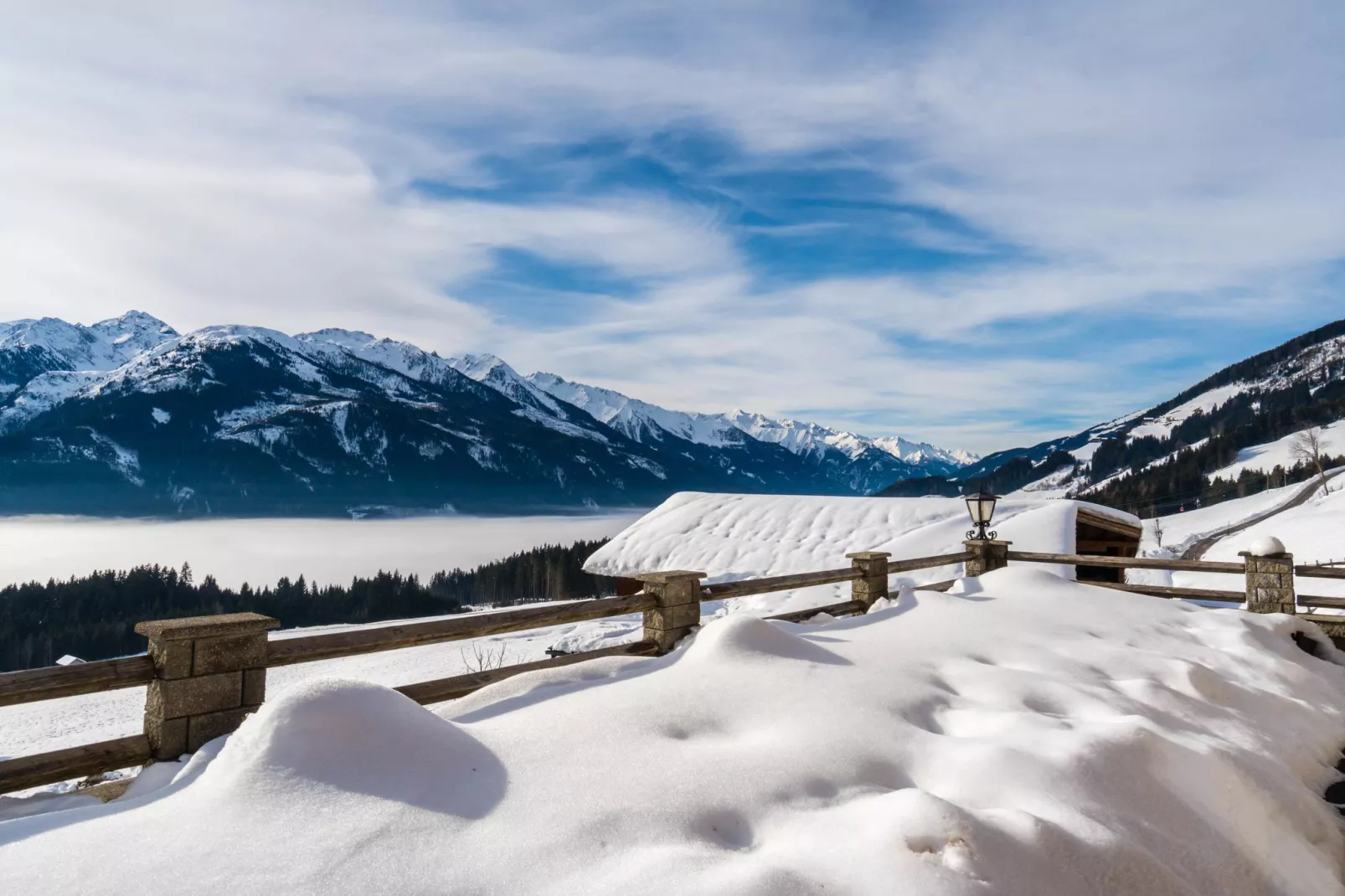 Entleitenhof L-Uitzicht winter