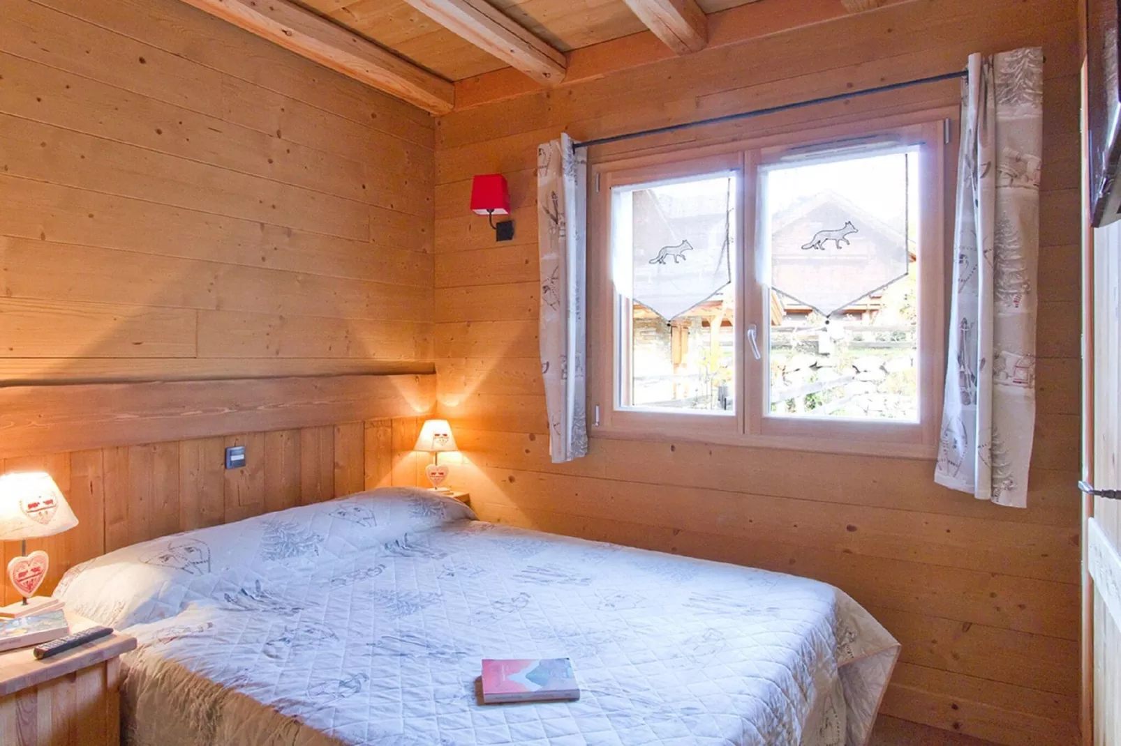 Chalet Le Renard Lodge-Slaapkamer