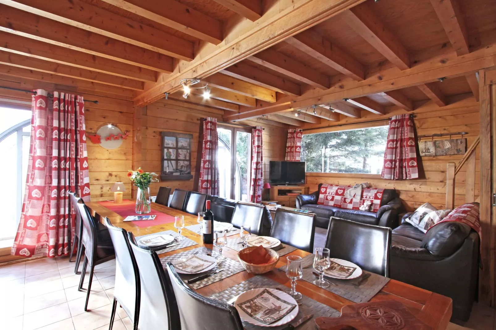 Chalet Le Ponton-Eetkamer