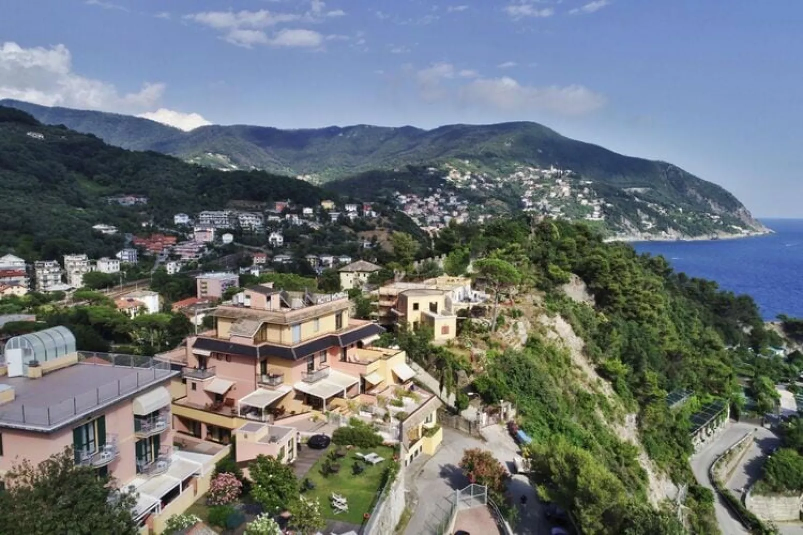 Residence RTA Mondial, Moneglia-Studio A3 balcony/seaview-Uitzicht zomer
