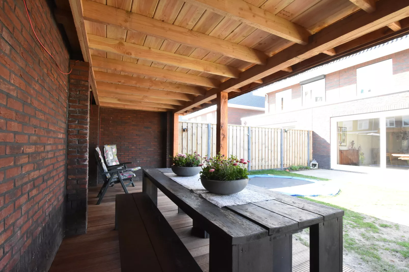 Modern Limmen-Terrasbalkon