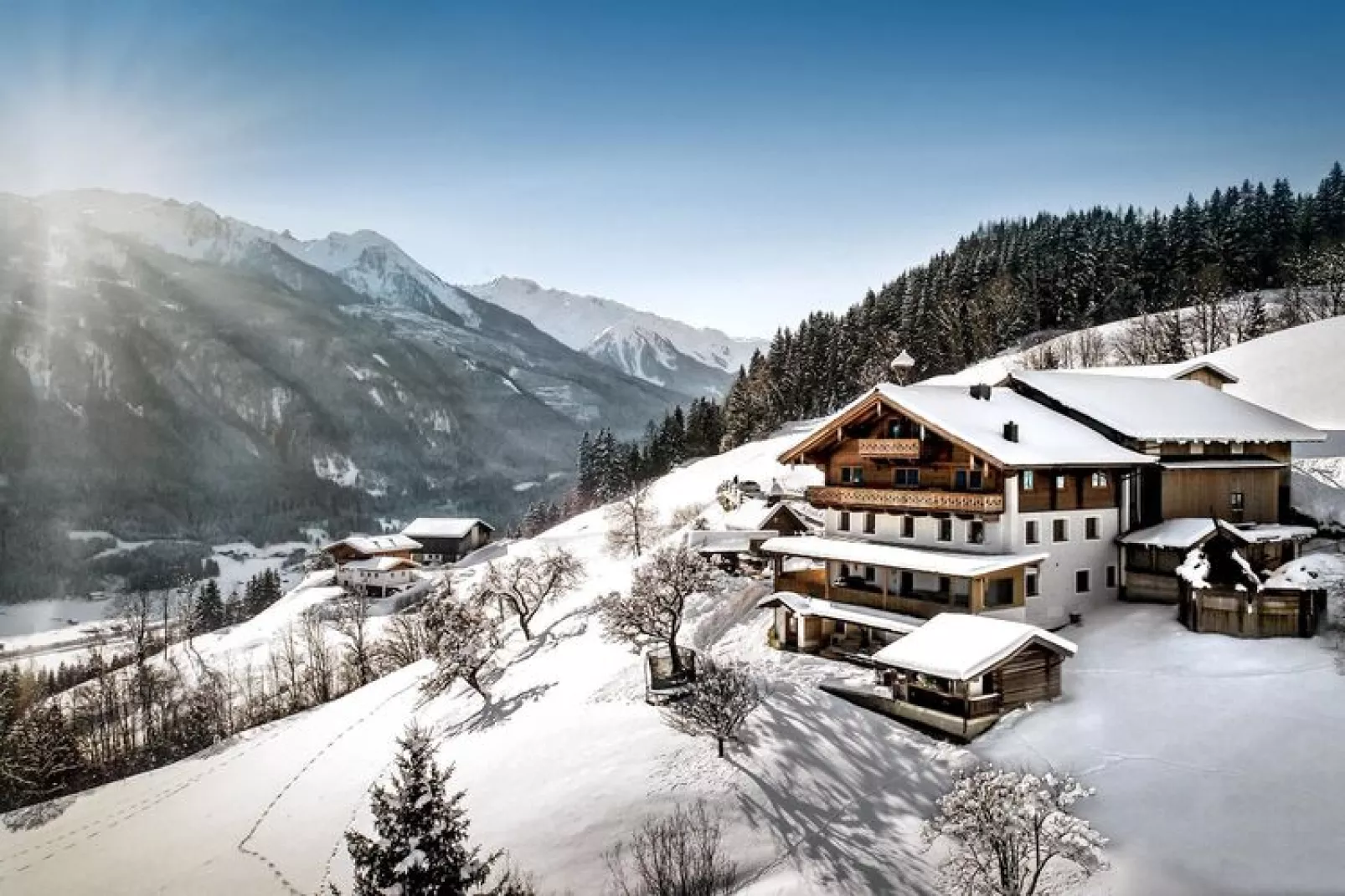 Käferhof Bramberg am Wildkogel-Exterieur winter