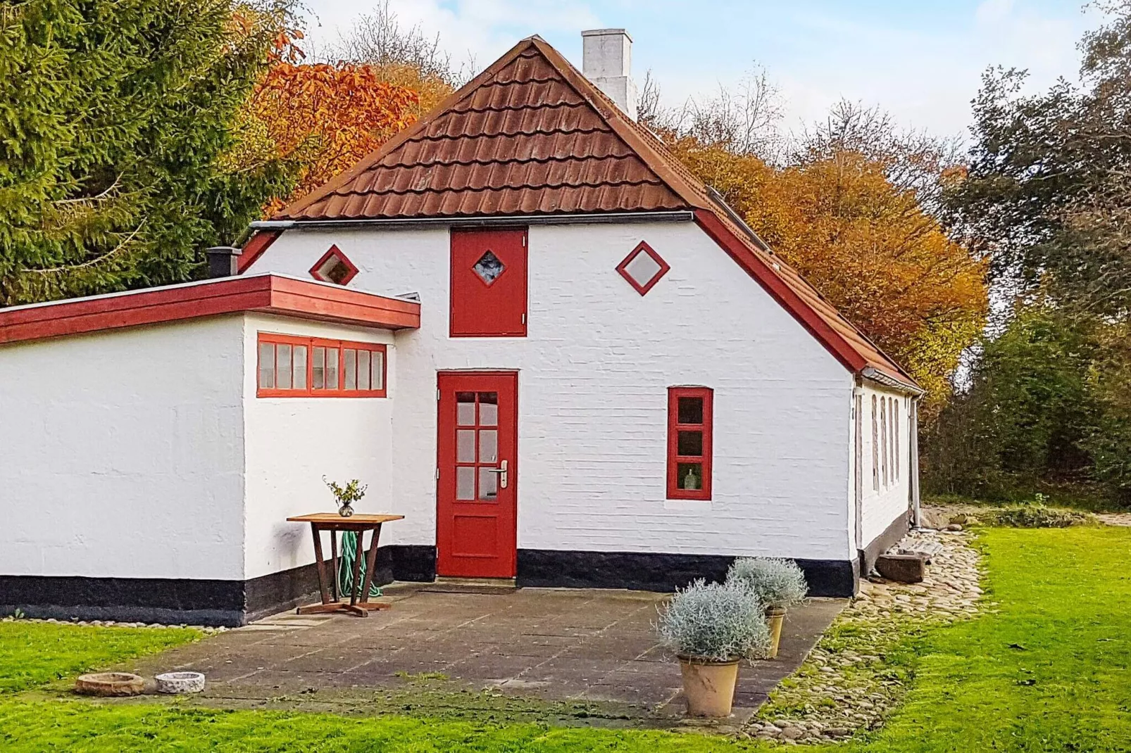 Gezellig kusthuisje bij Jegindo-By Traum-Buitenlucht