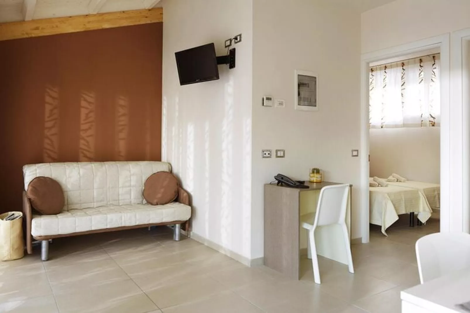 Holiday resort Villaggio San Francesco, Caorle-Apartment Superior 5 pax-Woonkamer
