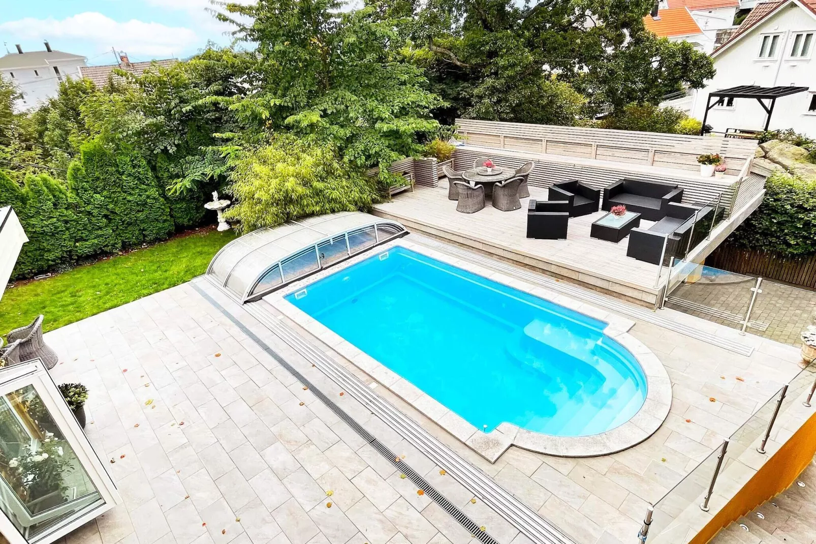 10 persoons vakantie huis in arendal-By Traum-Zwembad