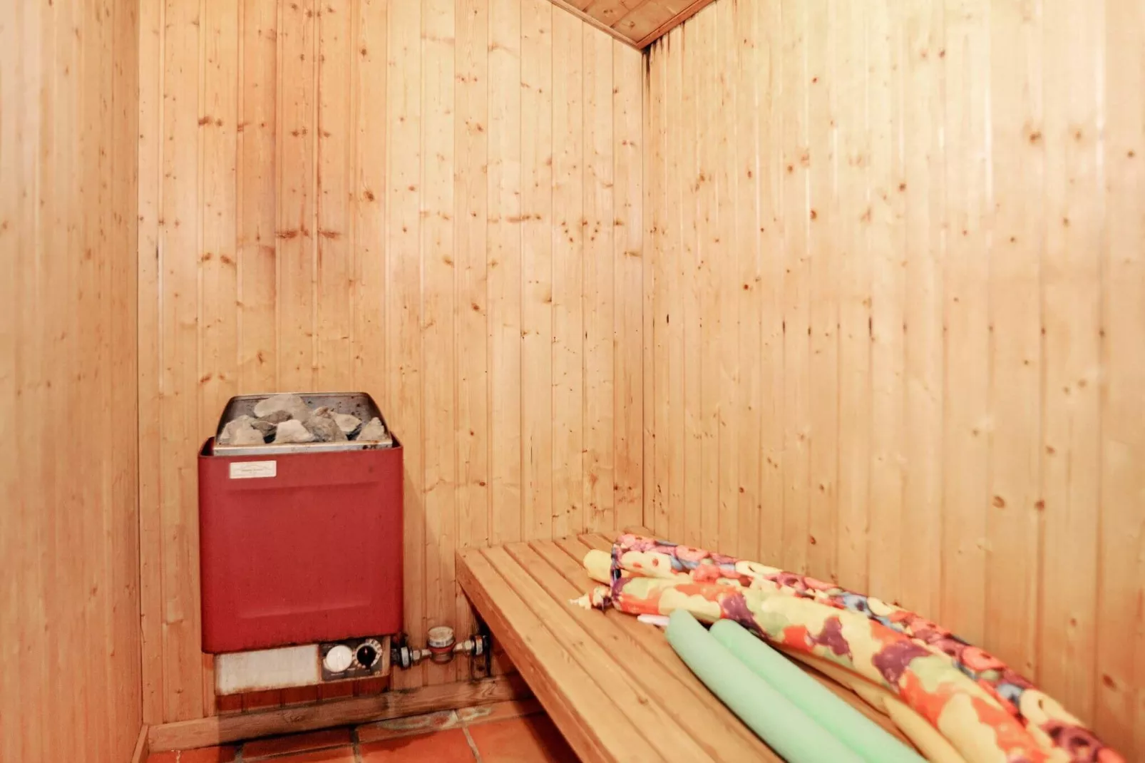 12 persoons vakantie huis in Nørre Nebel-Sauna