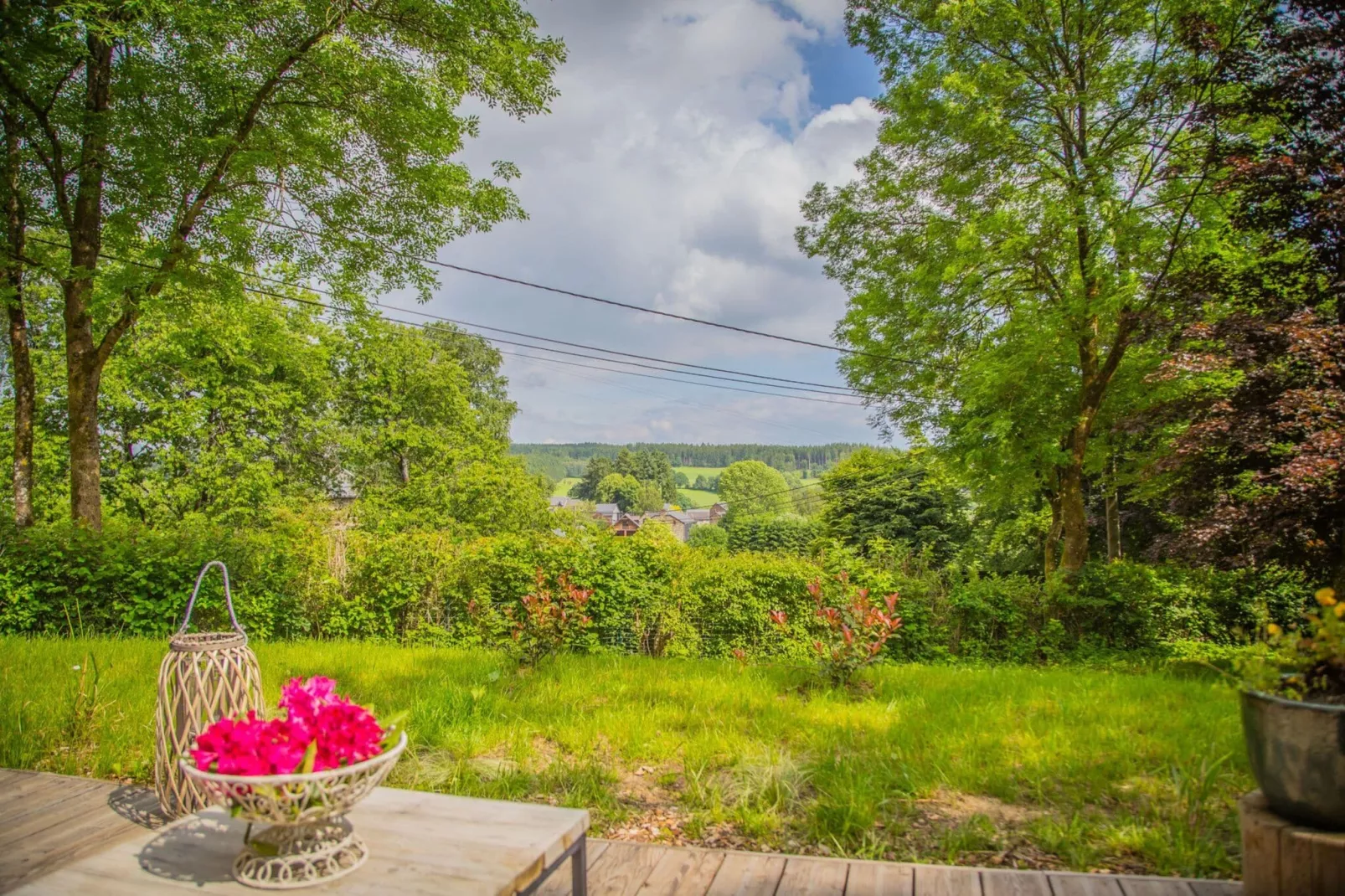 Be Chalet-Uitzicht zomer