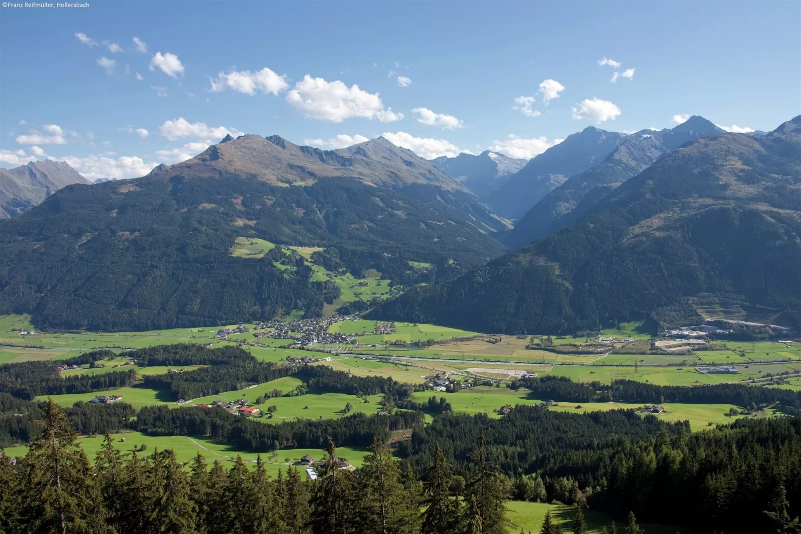 Residenz Hollersbach Top 13-Gebieden zomer 5km
