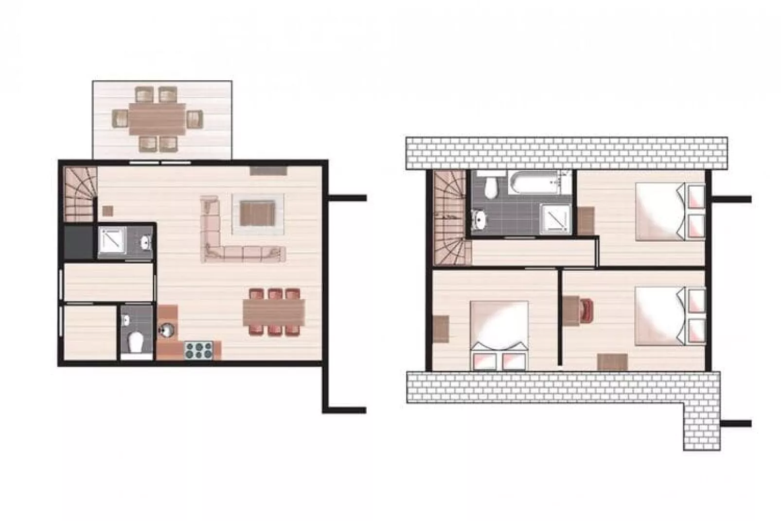 Villa Rursee Comfort, Eiferer Tor-Plattegrond