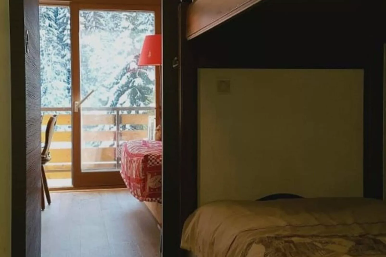 STUDIO PORTES DU SOLEIL PDS195B-Slaapkamer