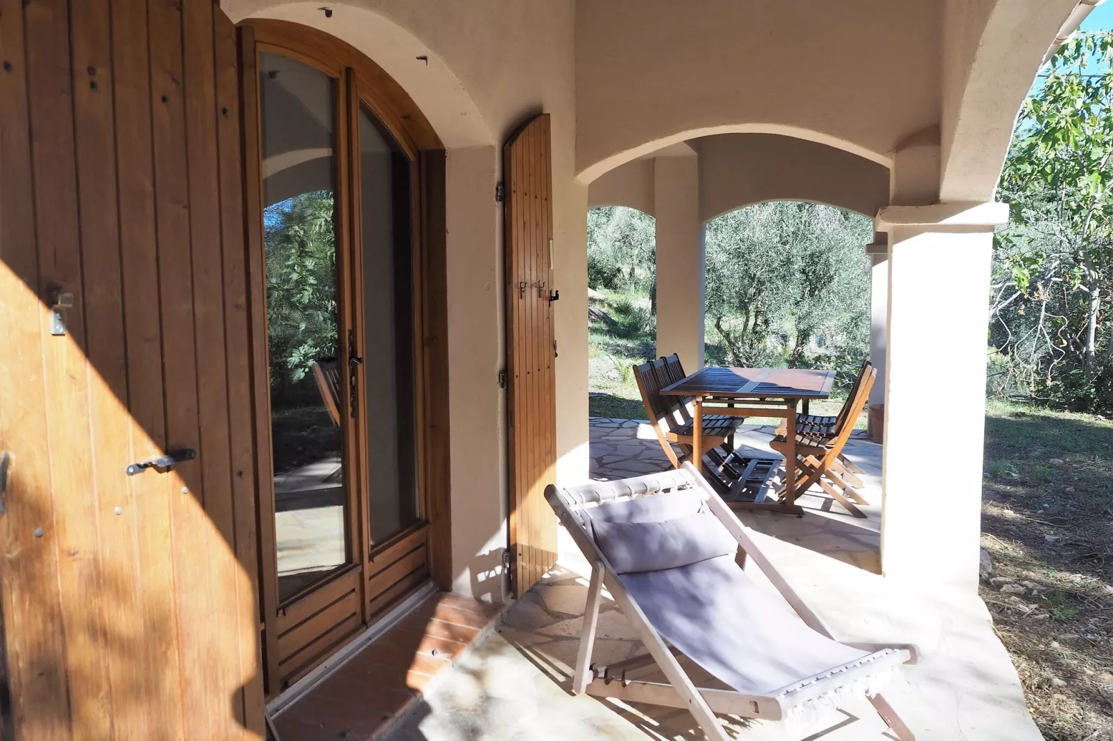 Ferienhaus in Le Tignet-Terrasbalkon