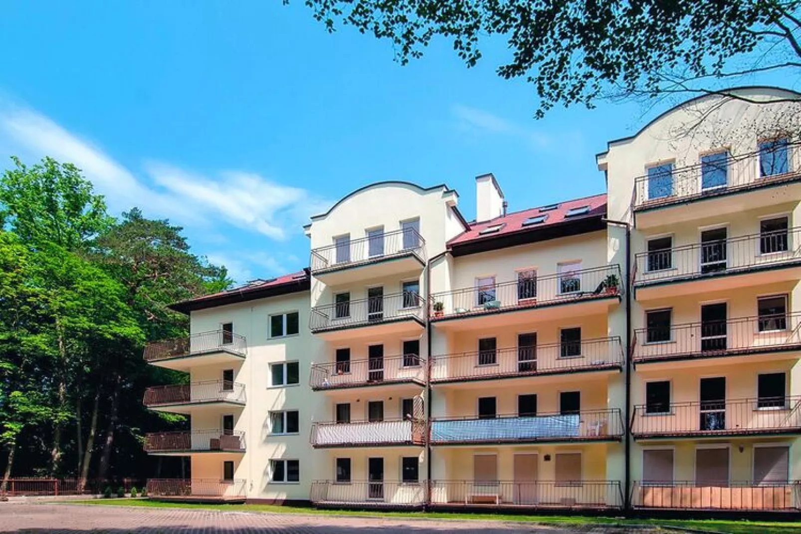 Apartament w Miedzyzdrojach "Morskie Oko" A-Buitenkant zomer
