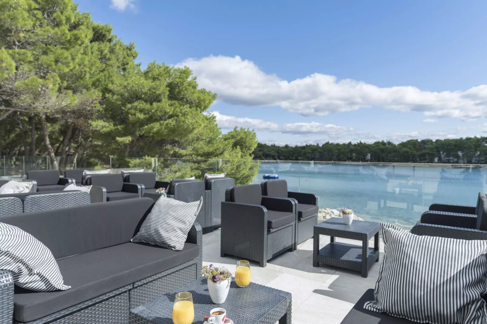 Residence Premium Crvena Luka Family Apartment 88 qm Park view-Waterzicht