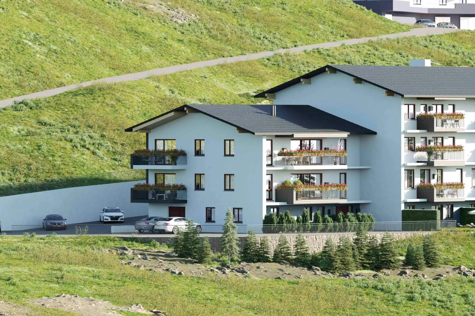 Hideaway Dachstein West 2-Buitenkant zomer