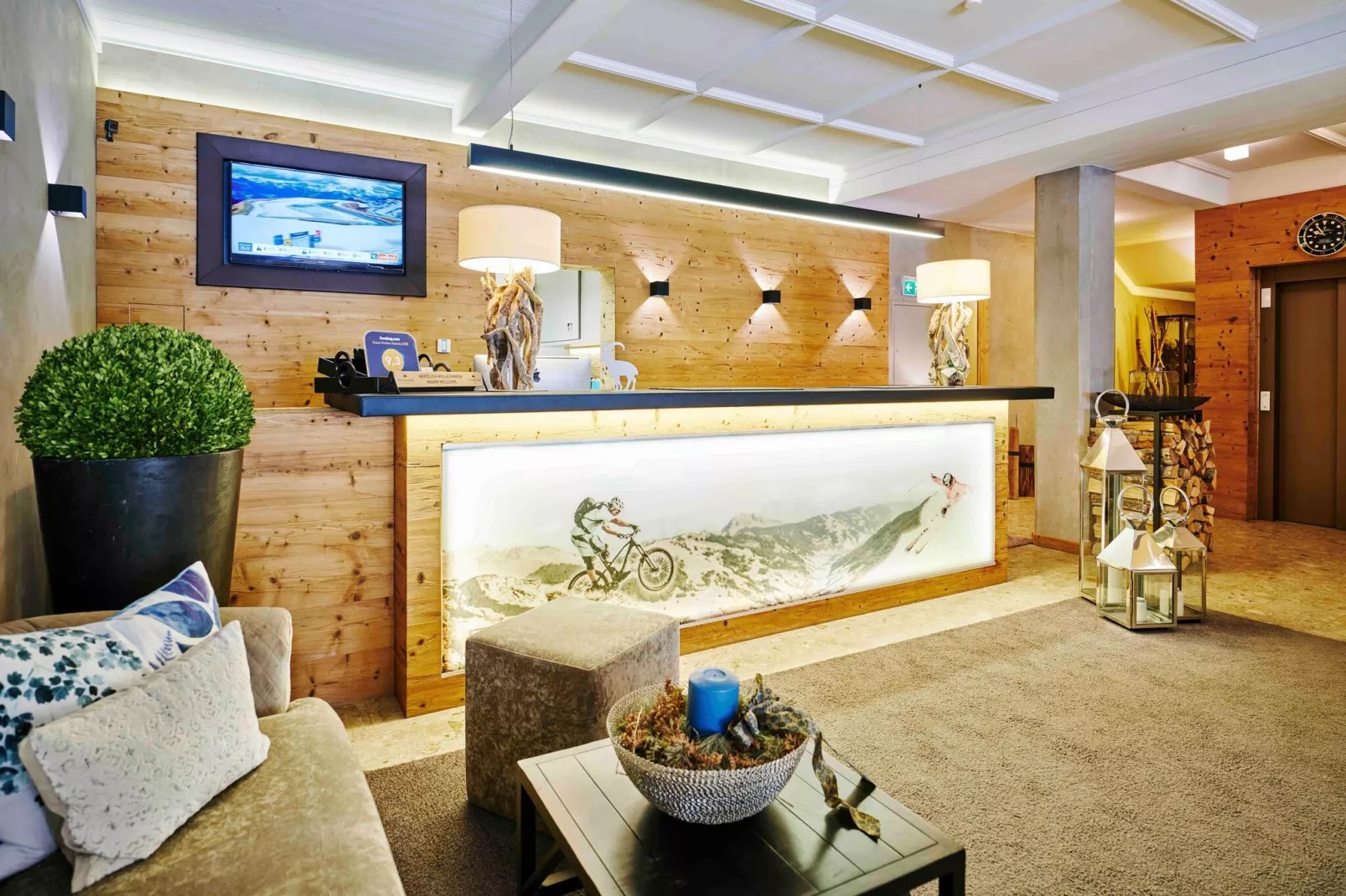 Saalbach Suite 1-Hal-ontvangst
