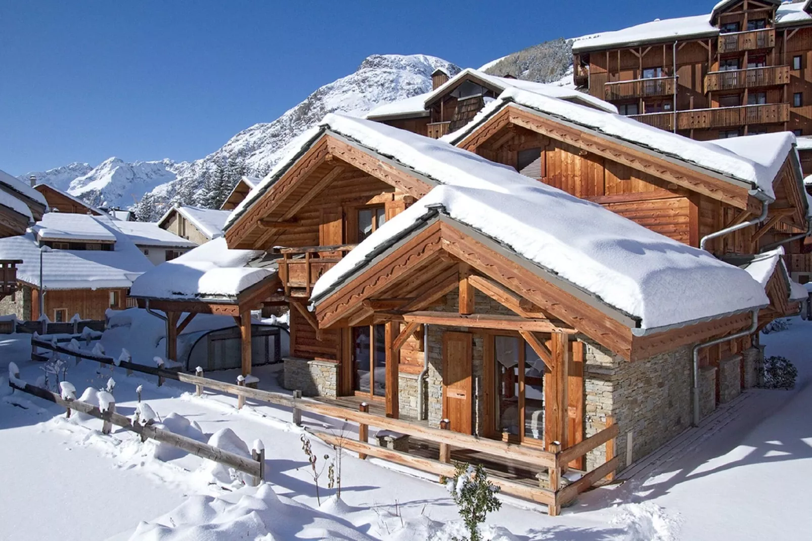 Chalet Le Prestige Lodge-Exterieur winter