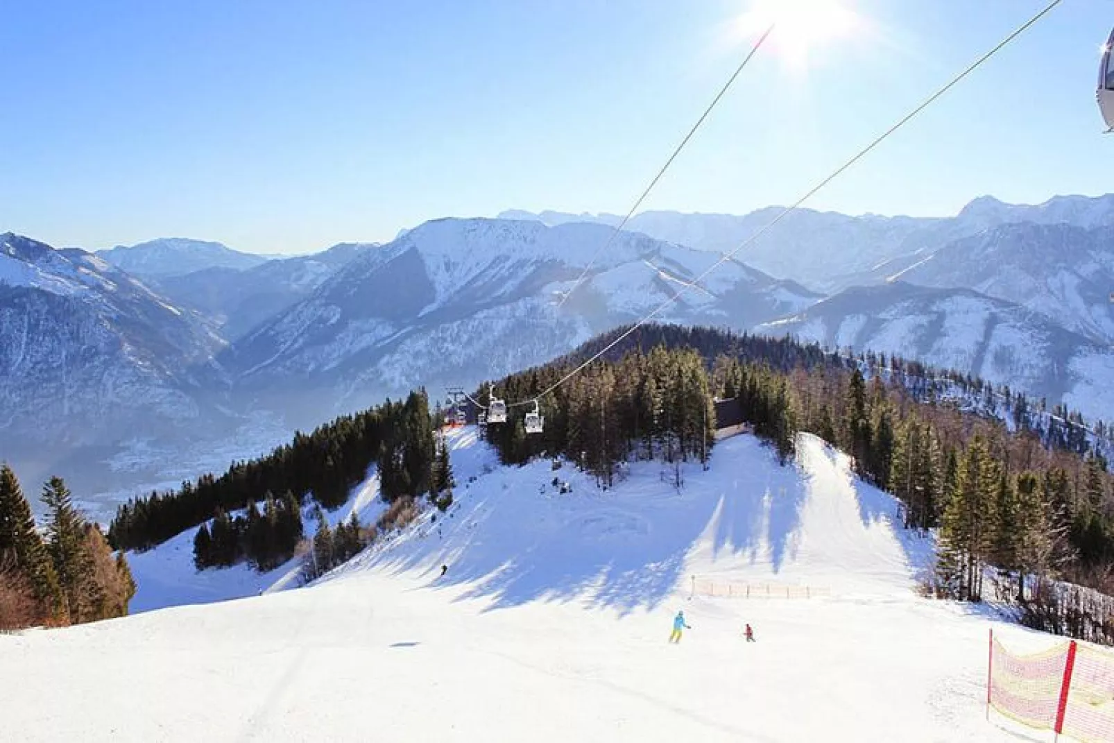 Hüttenresort Feuerkogel-Gebieden zomer 5km