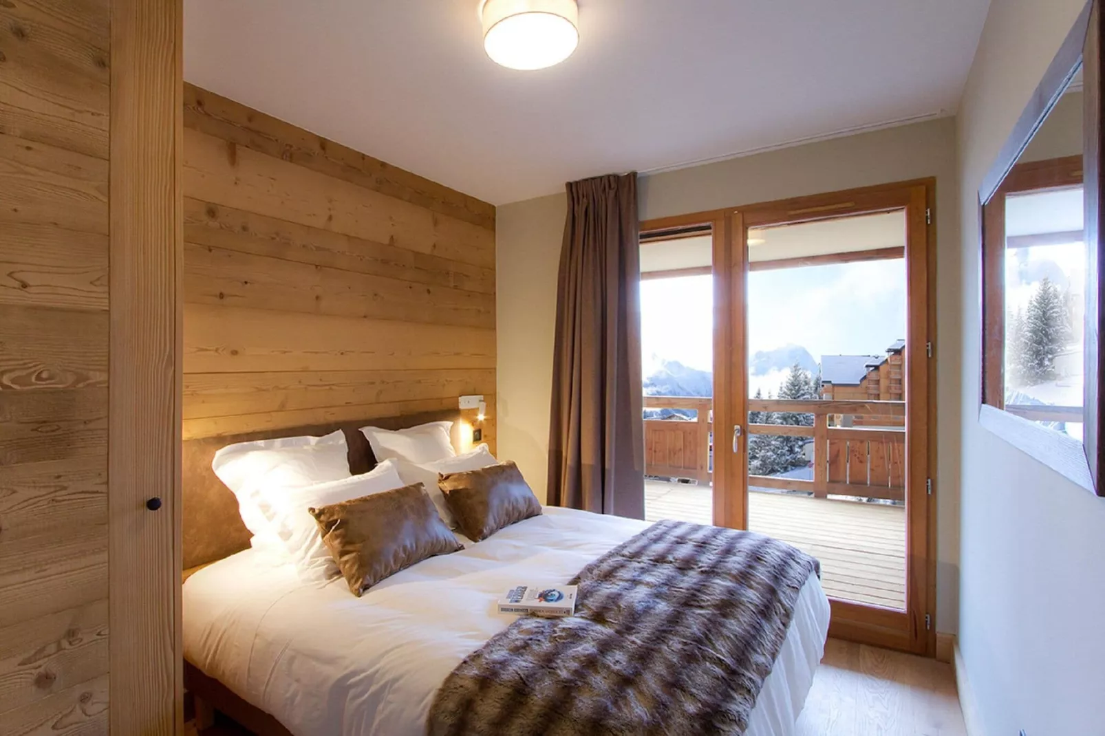 Chalet Le Chambertin Lodge-Slaapkamer