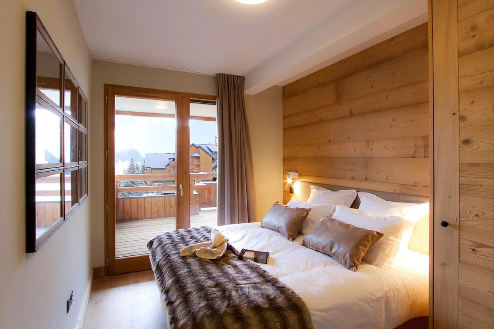 Chalet Le Chambertin Lodge-Slaapkamer