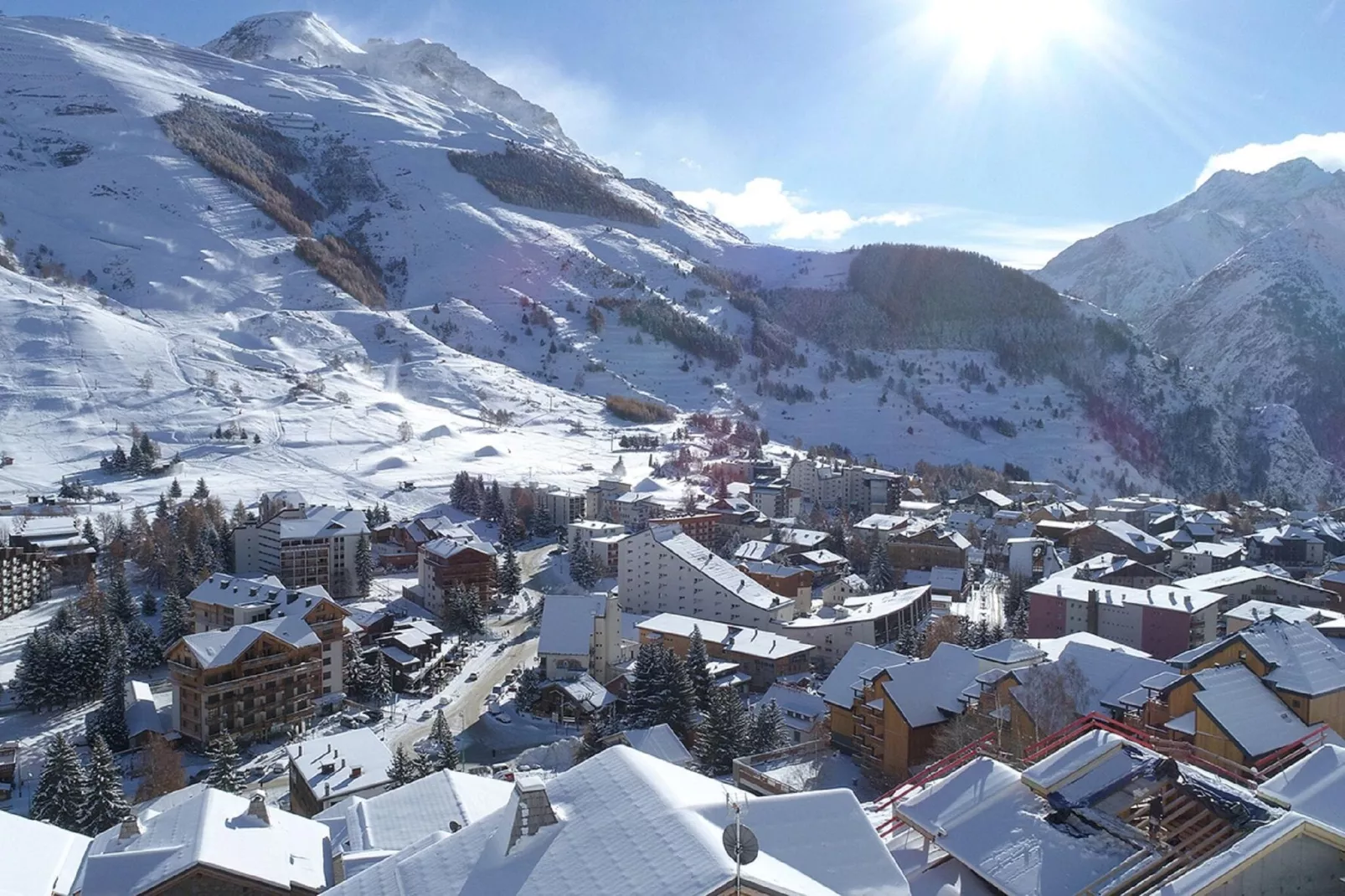 Chalet Le Chambertin Lodge-Gebied winter 5km