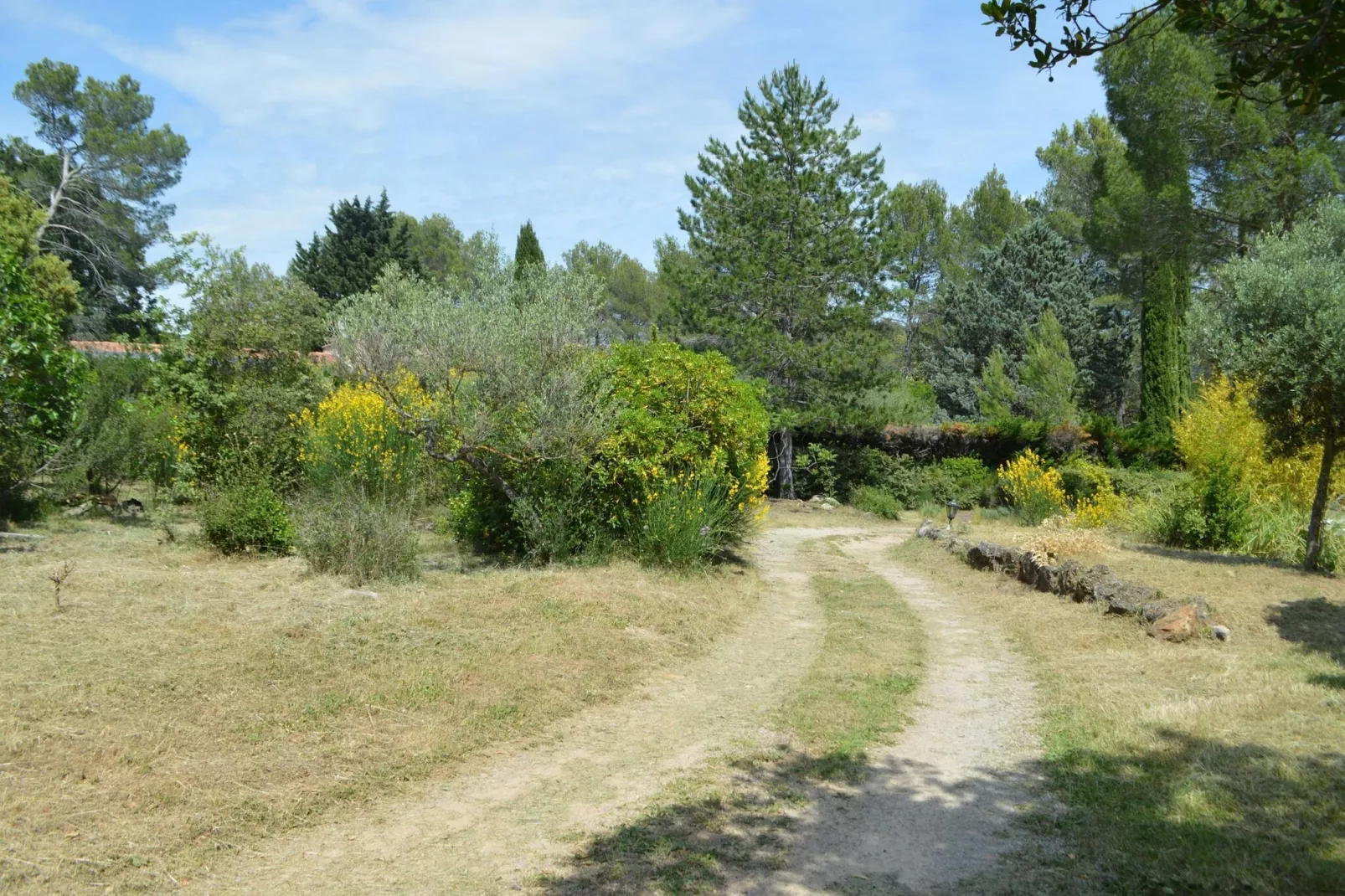 Villa La Bastidane-Tuinen zomer