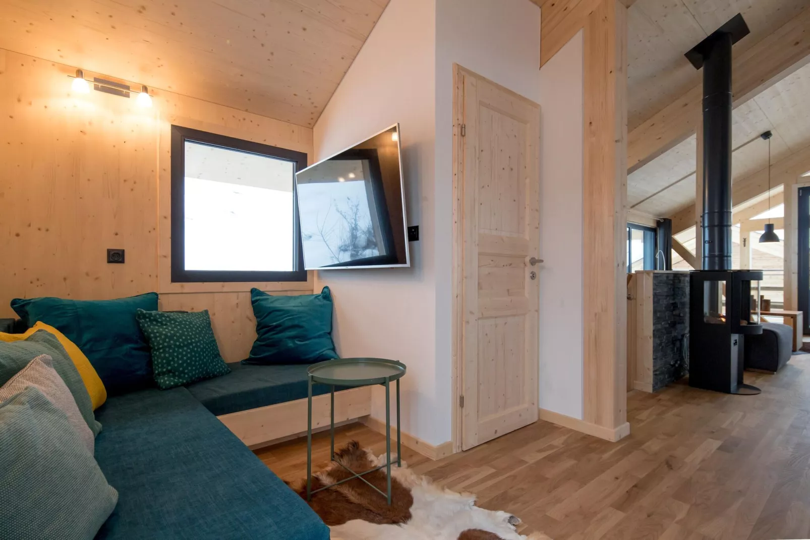 Alpenchalets Reiteralm 11-Woonkamer