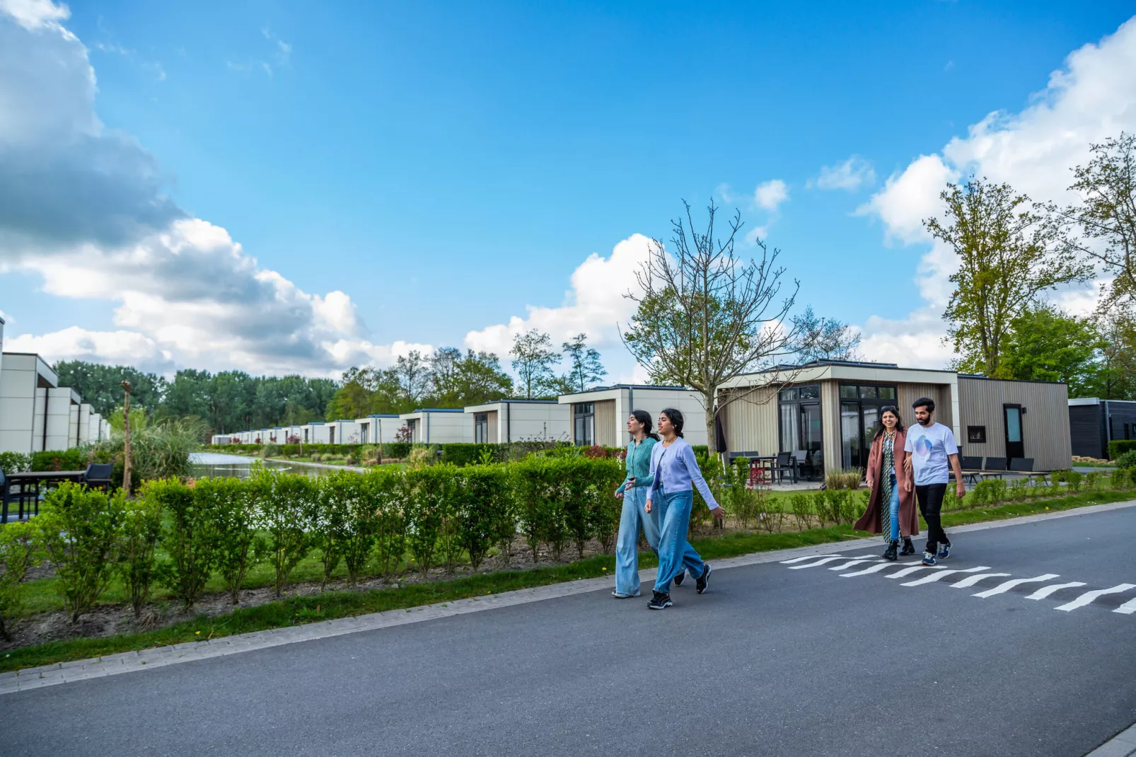 Resort Buitenhuizen 1-Gebieden zomer 1km