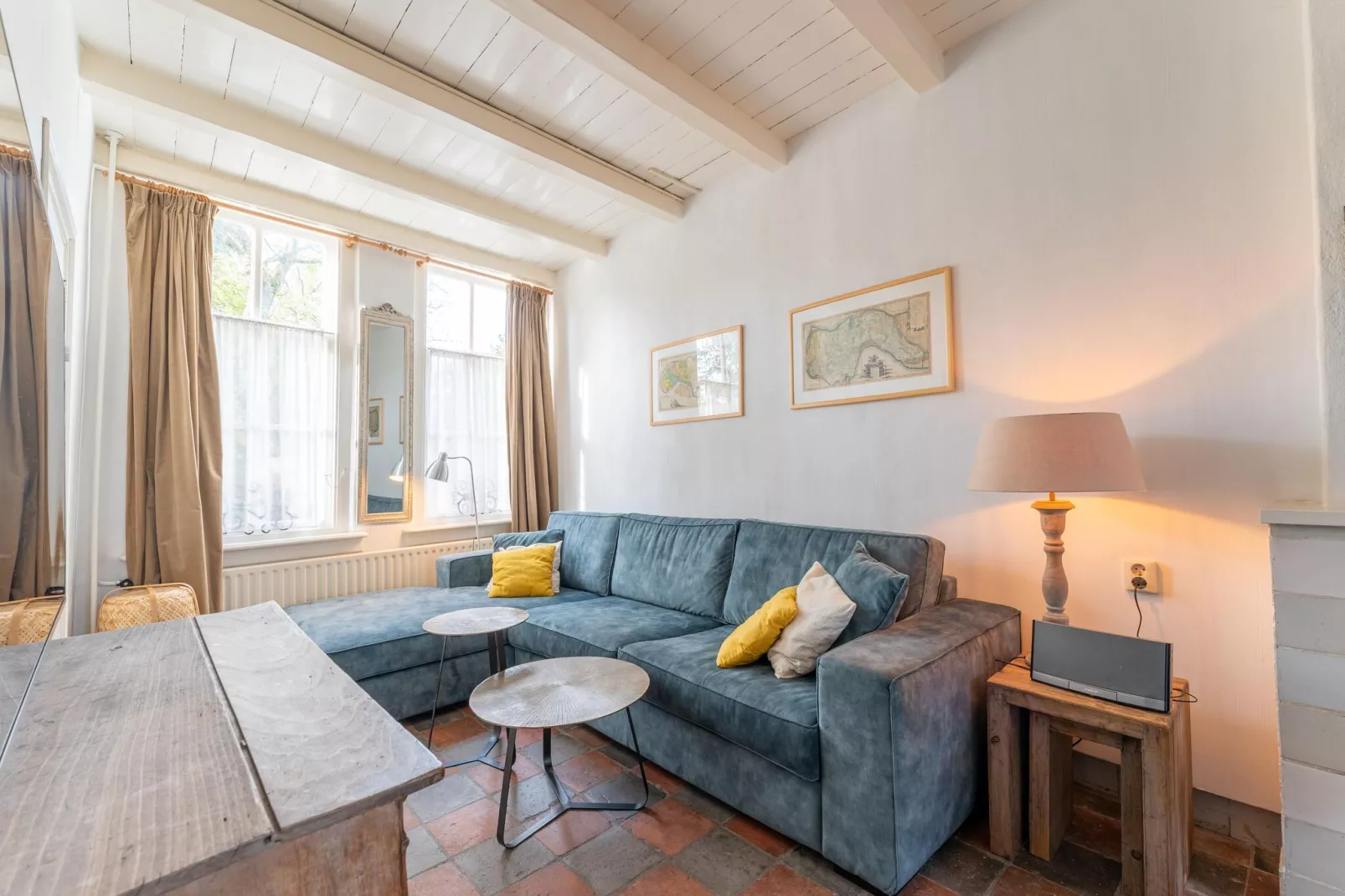 Vissershuisje Veere-Woonkamer