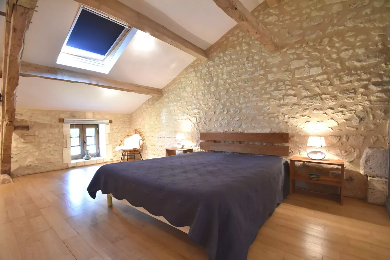 Maison de vacances Verteillac-Slaapkamer