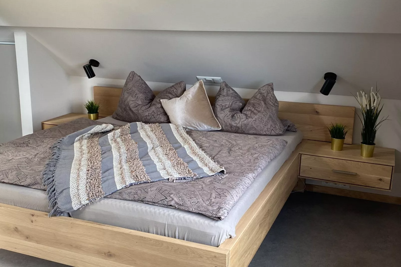 FeWo in Monschau Zimmermanns 2 in Monschau-Mützenich - Slaapkamer