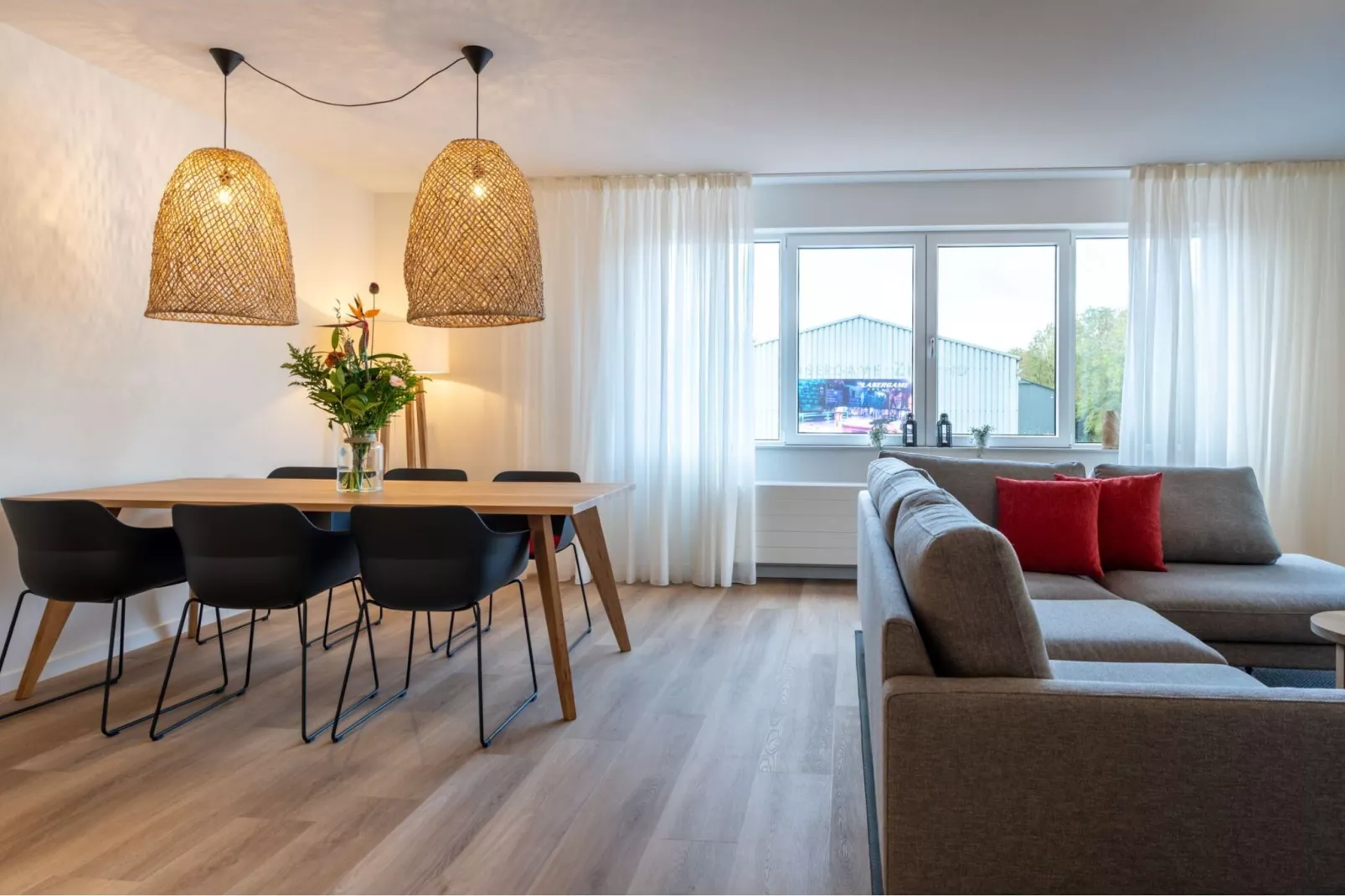 Harbour Loft 1N Résidence Marina polderzicht-Woonkamer