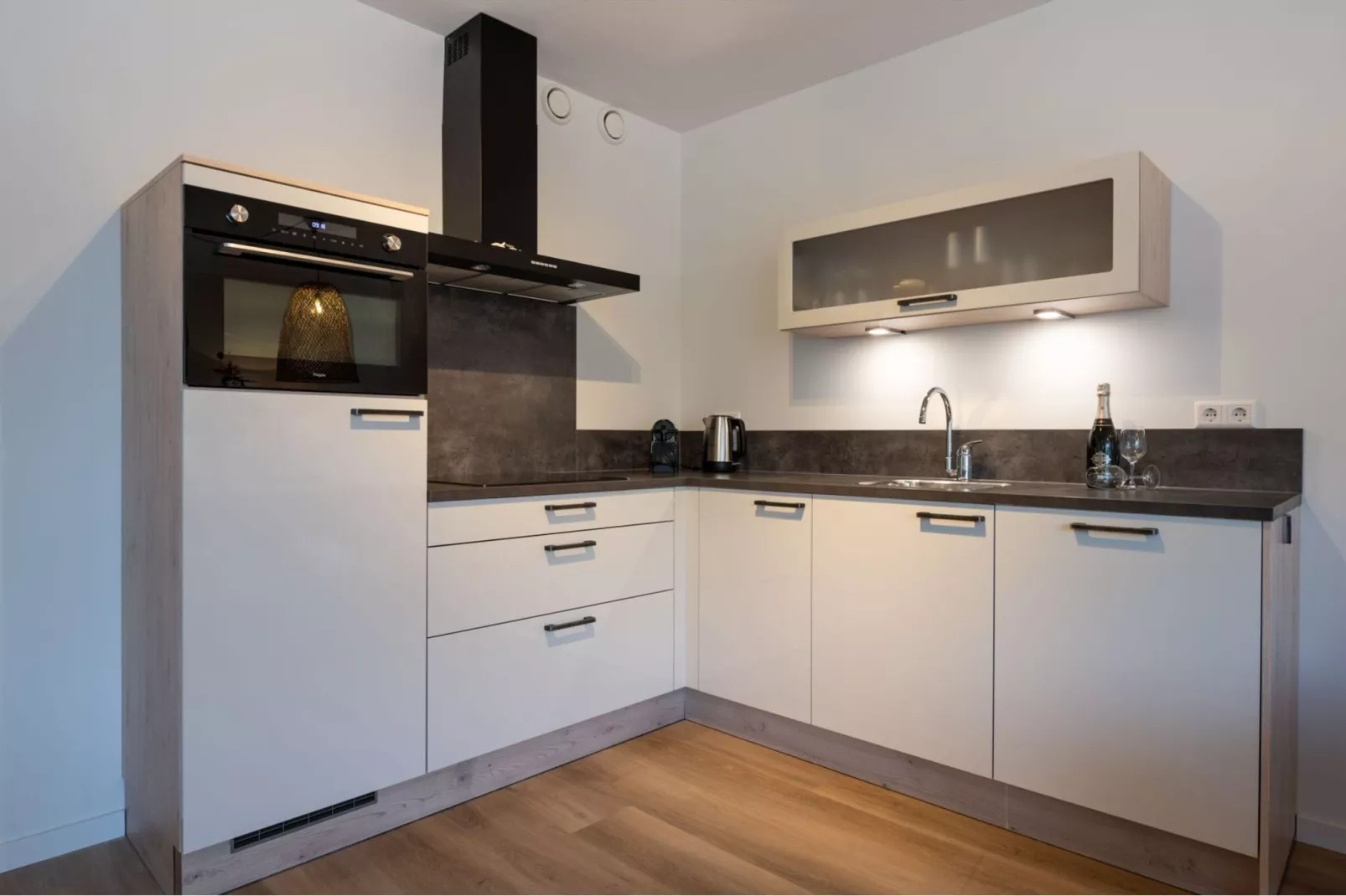 Harbour Loft 1N Résidence Marina polderzicht-Keuken