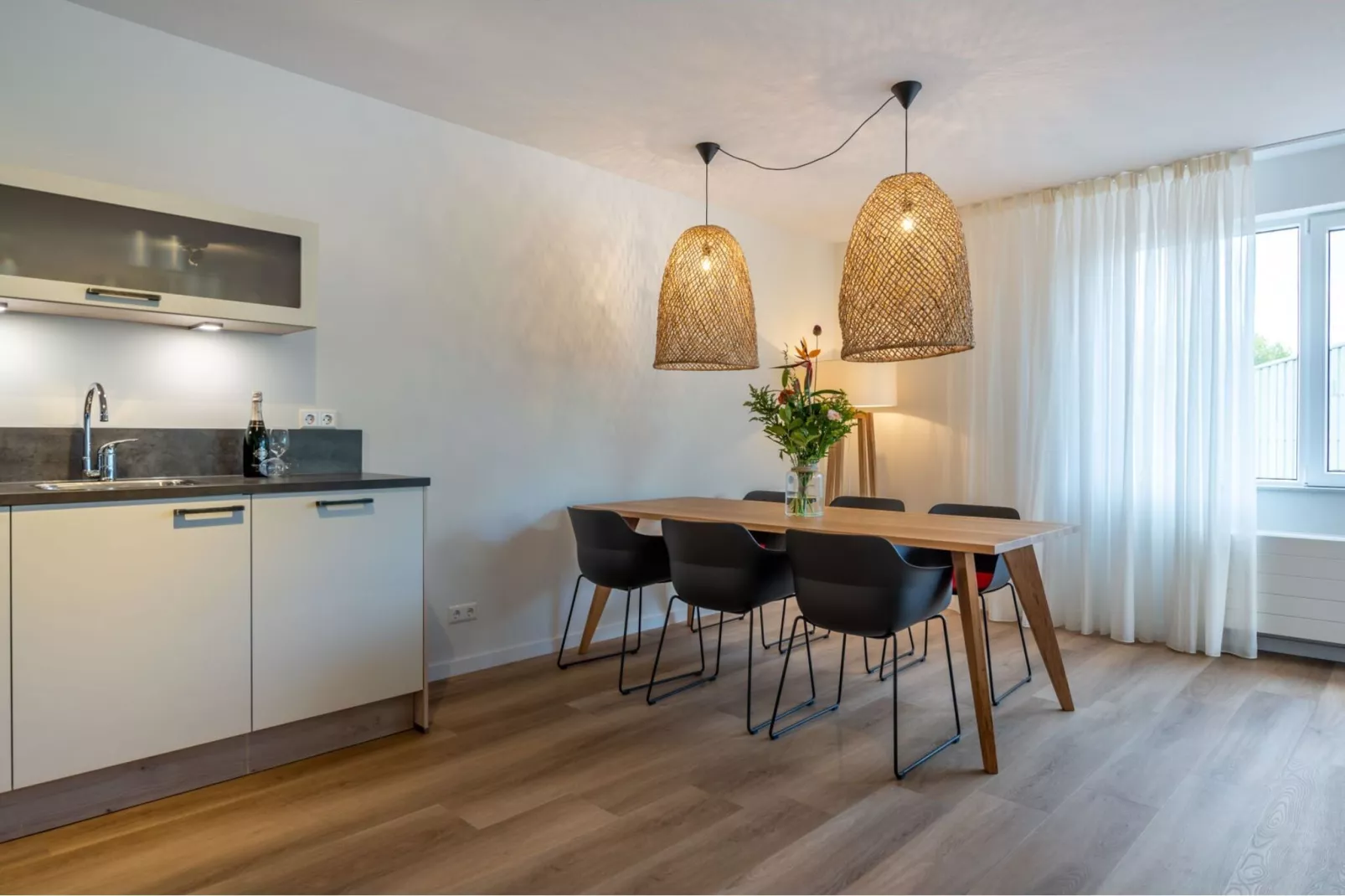 Harbour Loft 1N Résidence Marina polderzicht-Keuken